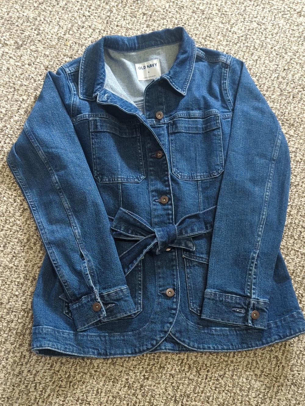 Old Navy Tie-Waist Denim Jacket